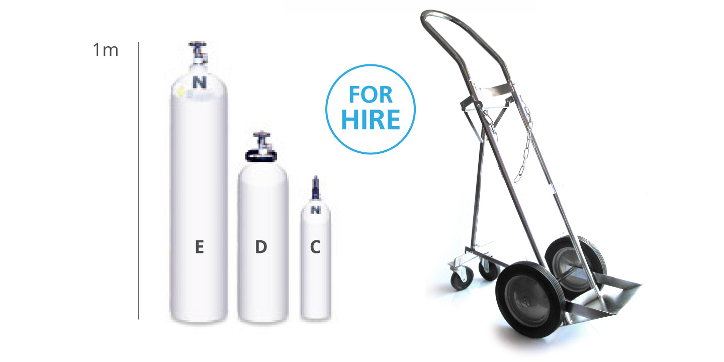 680l O2 Tank Oxygen equipment hire - Adelaide - WyMedical