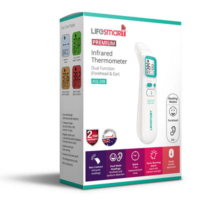 LifeSmart Dual Mode Thermometer Pack