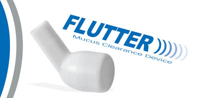 Flutter Mucus Clearance Respiratory Device pack 2D (Front)